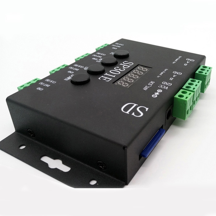 DC5-24V SP301E Syn Signal Programmable LED Controller For WS2811 WS2813 WS2812B SK6812 APA102 Addressable LED Strip Light